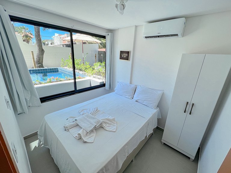 Flat Abril em Maracaípe - Piscina Privativa