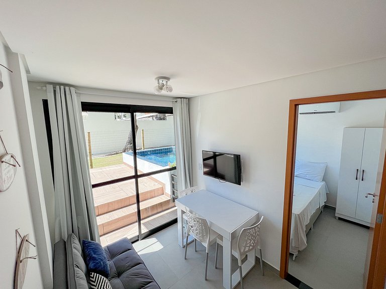 Flat Abril em Maracaípe - Piscina Privativa