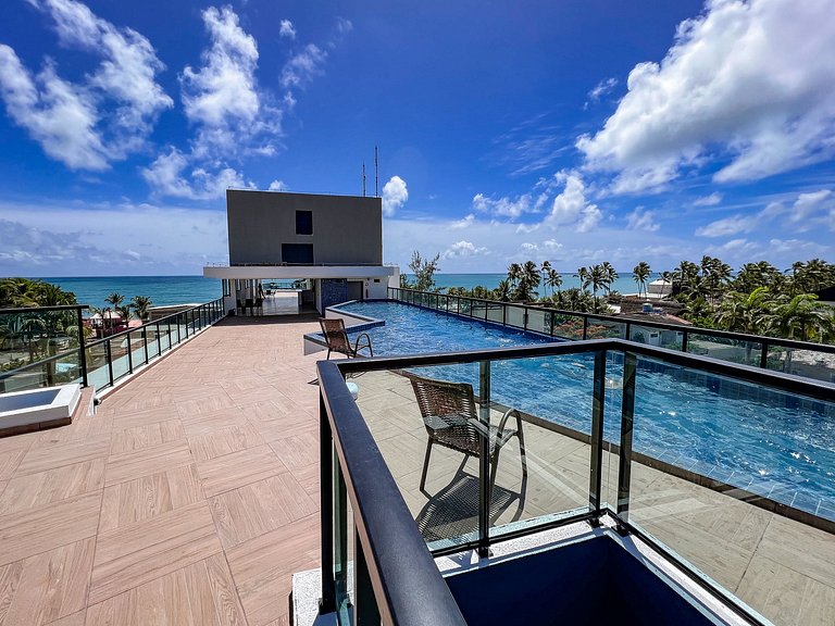 Flat Abril em Maracaípe - Piscina Privativa