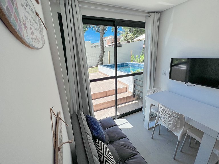 Flat Abril em Maracaípe - Piscina Privativa