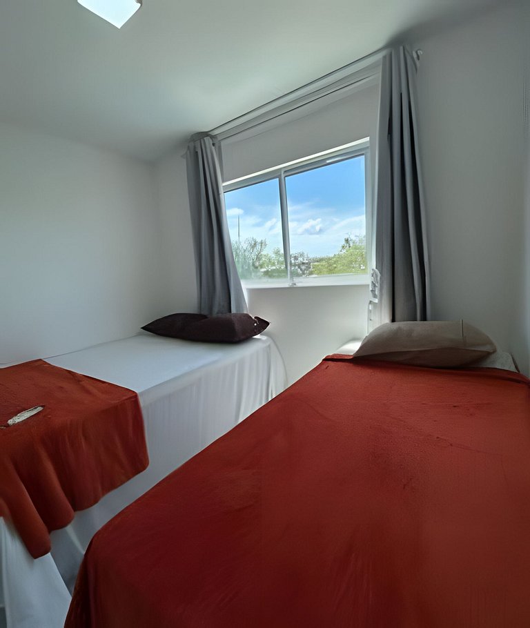 Vila Dos Coqueiros, Ap 103, 200 metros da praia