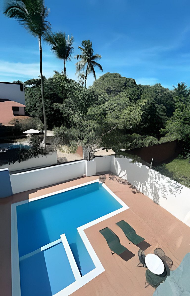 Vila dos Coqueiros, ap 202, 200 metros da praia.