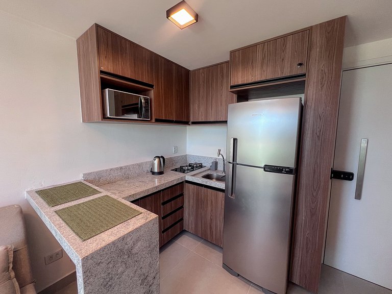 Maravilhoso Flat OceanBlue 203 - Vista para o Mar