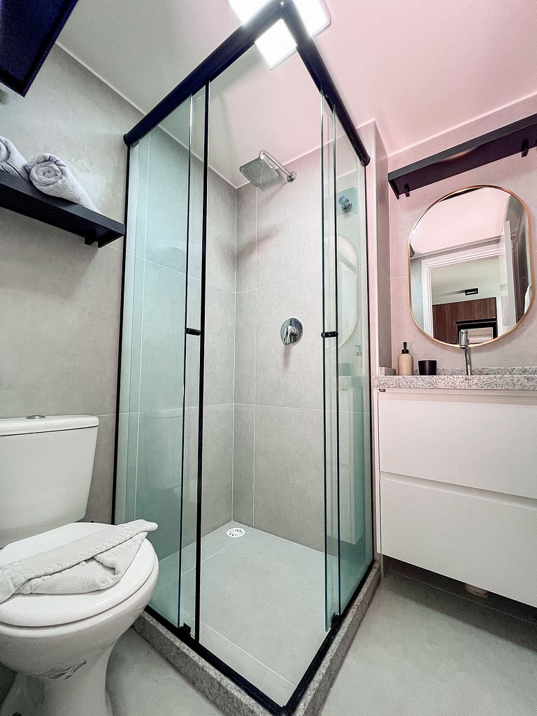Maravilhoso Flat OceanBlue 203 - Vista para o Mar