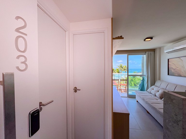 Maravilhoso Flat OceanBlue 203 - Vista para o Mar