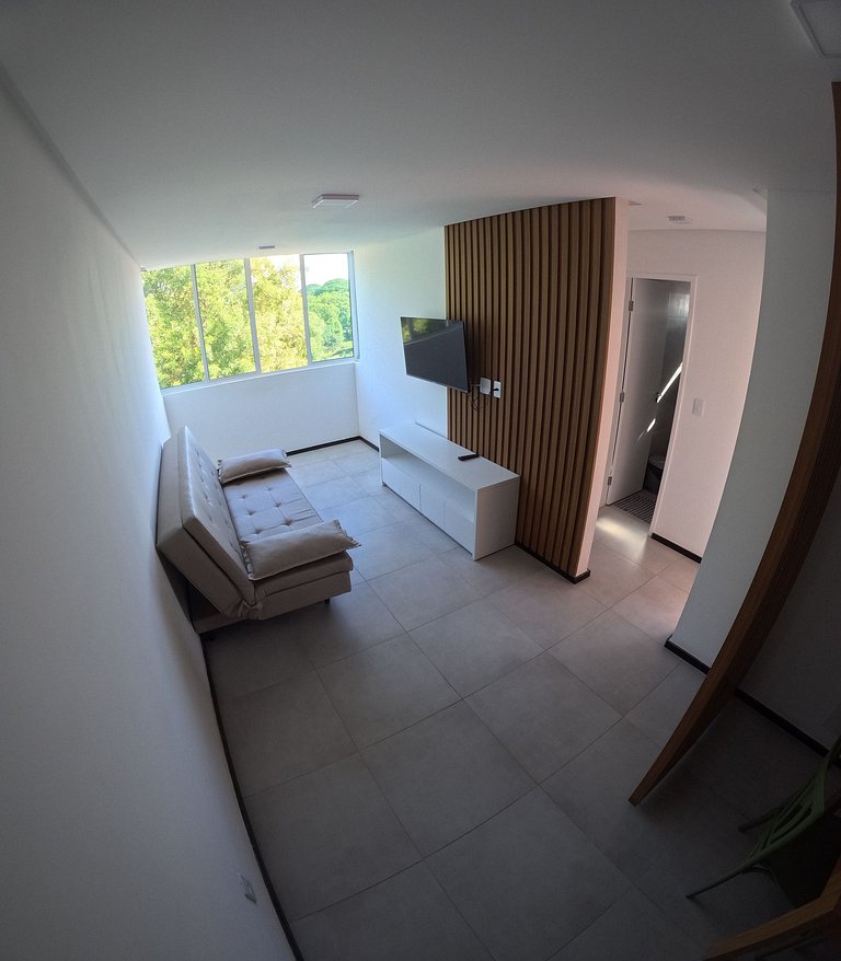 Vila dos Coqueiros, ap 201, 200 metros da praia.