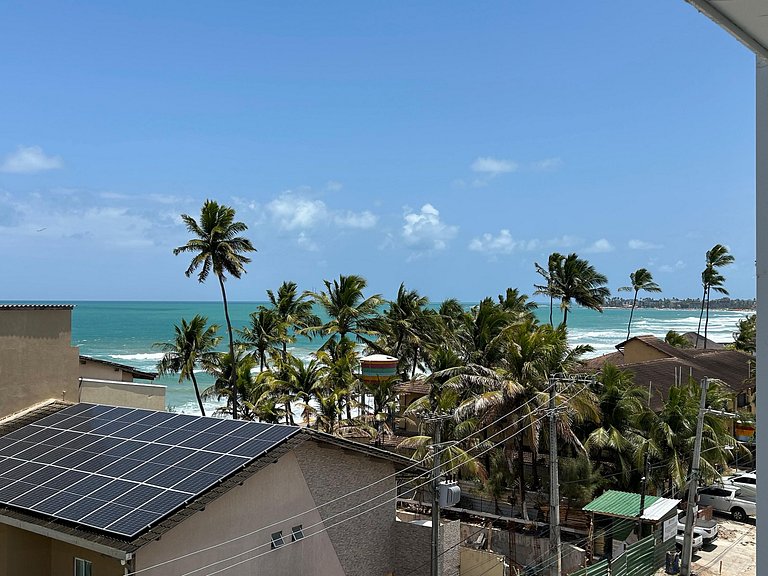 Maravilhoso Flat Frente ao Mar - OceanBlue 304