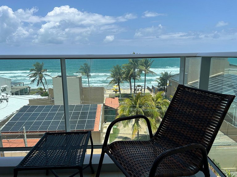 Maravilhoso Flat Frente ao Mar - OceanBlue 304
