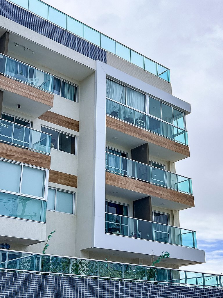 Maravilhoso Flat Vista para o Mar - OceanBlue 204