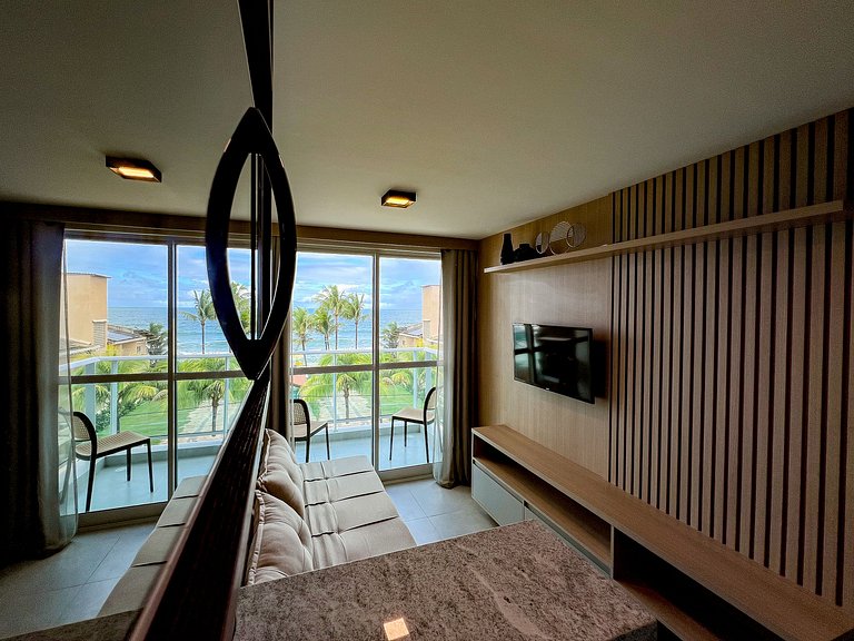 Maravilhoso Flat Vista para o Mar - OceanBlue 204