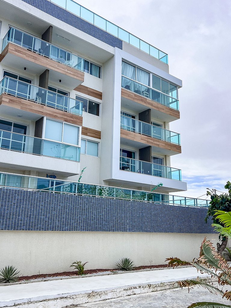 Maravilhoso Flat OceanBlue 203 - Vista para o Mar