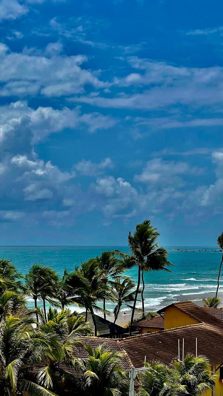 Maravilhoso Flat OceanBlue 203 - Vista para o Mar