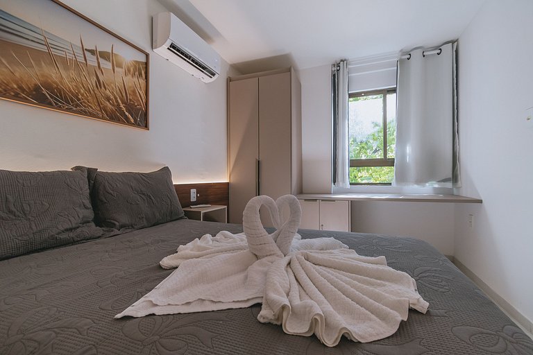 Apto com Piscina Rooftop em Porto de Galinhas