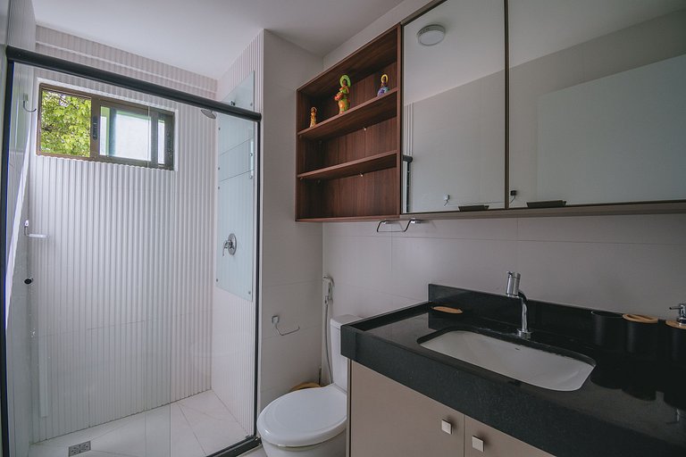 Apto com Piscina Rooftop em Porto de Galinhas