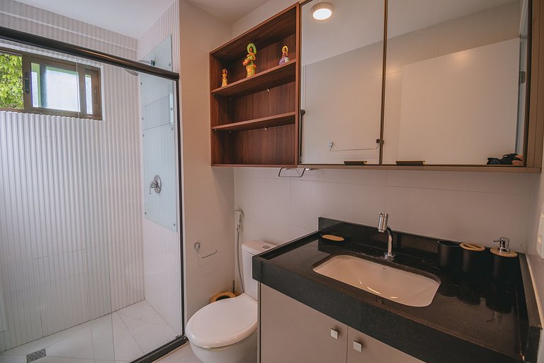 Apto com Piscina Rooftop em Porto de Galinhas