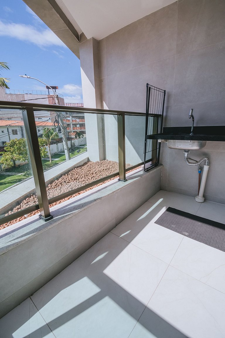 Apt Rooftop Pool Porto de Galinhas Up to 4