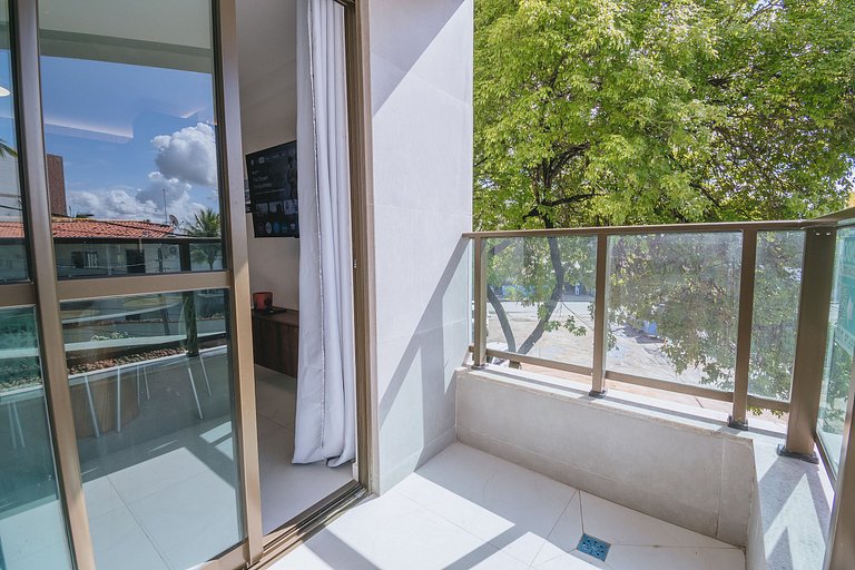 Apto com Piscina Rooftop em Porto de Galinhas