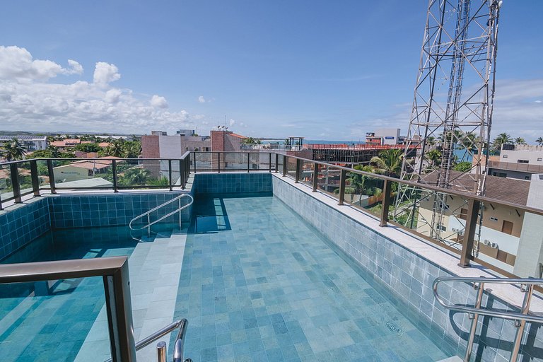 Apto con Piscina Rooftop en Porto de Galinhas