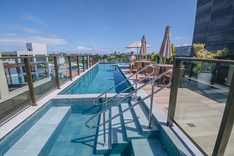 Apto con Piscina Rooftop en Porto de Galinhas