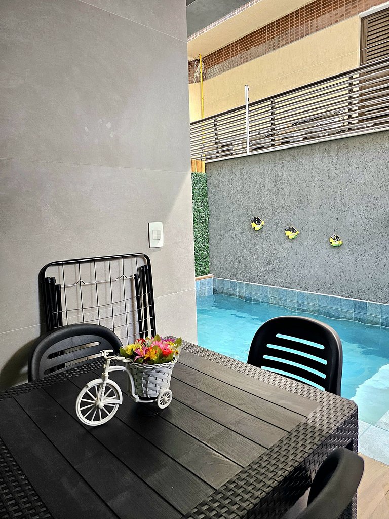 Apto Decorado | Piscina Privada | Pto de Galinhas