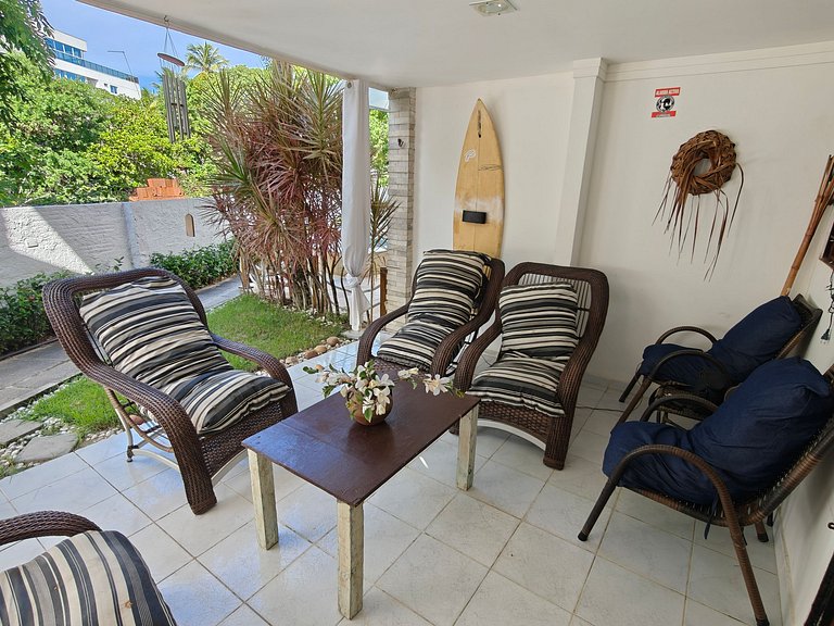 3BR Beach House 200m to Sea | Porto Galinha