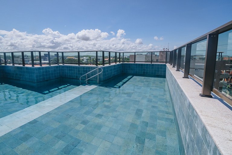Apto 209 Rooftop e Varanda em Porto de Galinhas