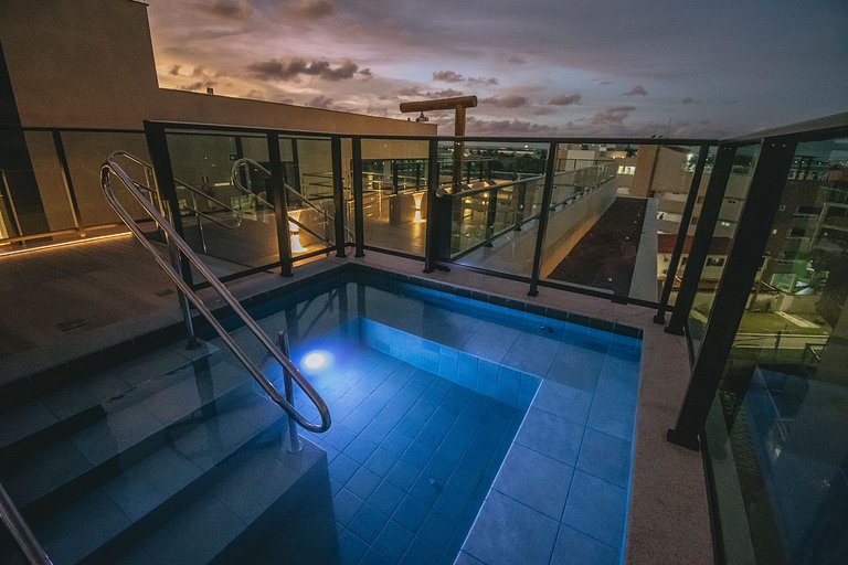 Apto 209 Rooftop e Varanda em Porto de Galinhas