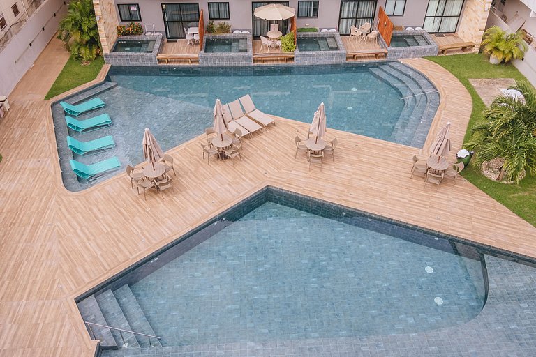 Apt Panoramic View Pool Breakfast Porto Galinhas