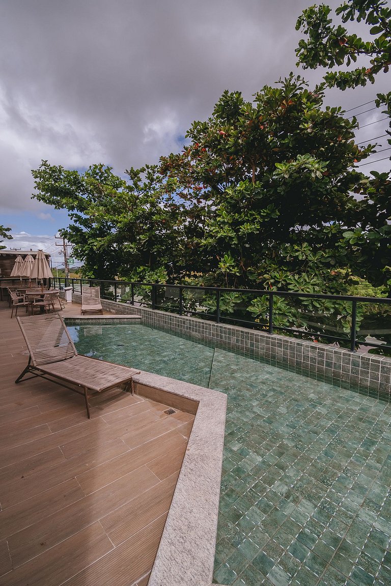 Studio 100m da Praia e Piscina Porto Galinhas