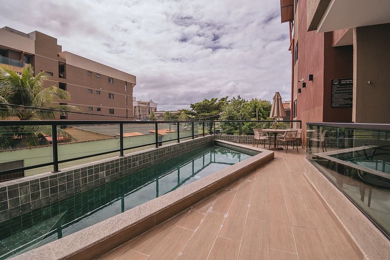 Studio 100m da Praia e Piscina Porto Galinhas