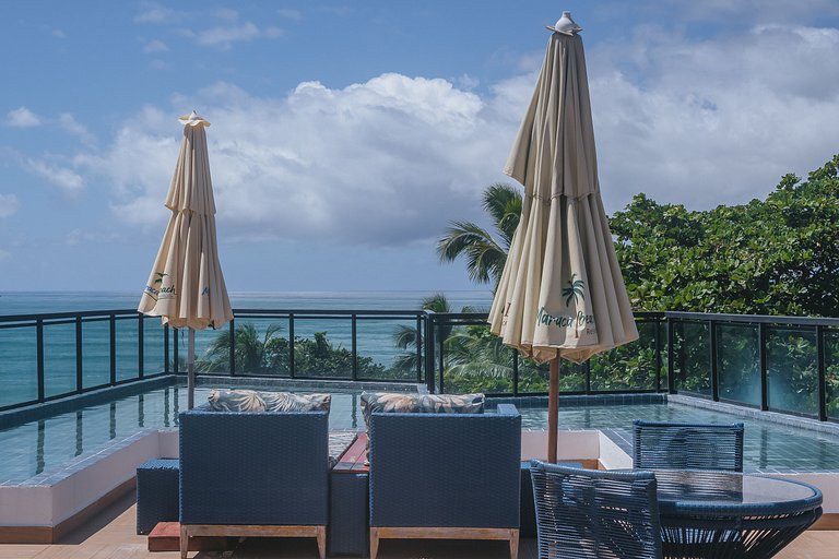 Apto Vista Mar Piscina Infinita Maracaipe Galinhas