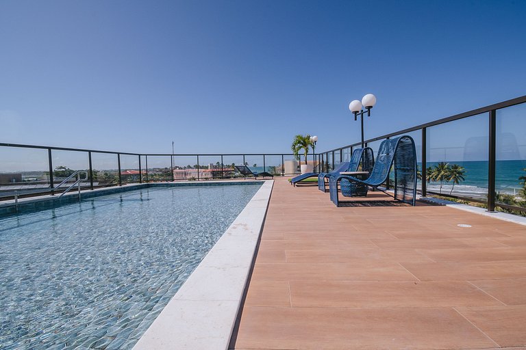 Ap Vista Mar e Rooftop Piscina Porto Galinhas