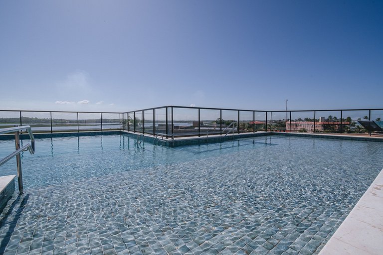 Apt Sea View Rooftop Pool Porto de Galinhas