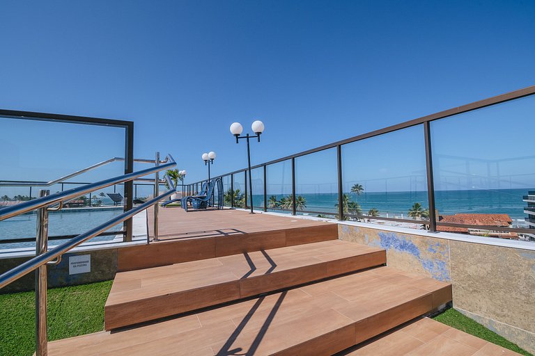 Apt Sea View Rooftop Pool Porto de Galinhas