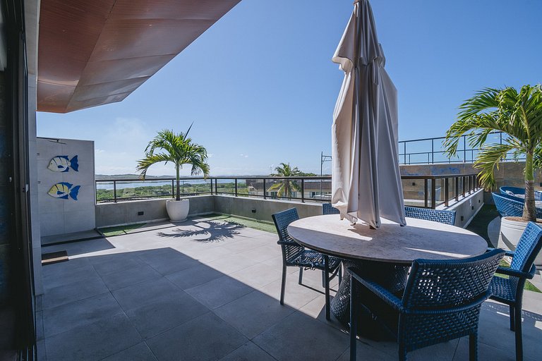 Ap Vista Mar e Rooftop Piscina Porto Galinhas