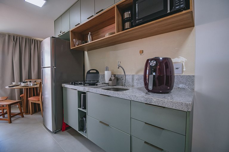 Conforto para 4 com sauna em Porto de Galinhas