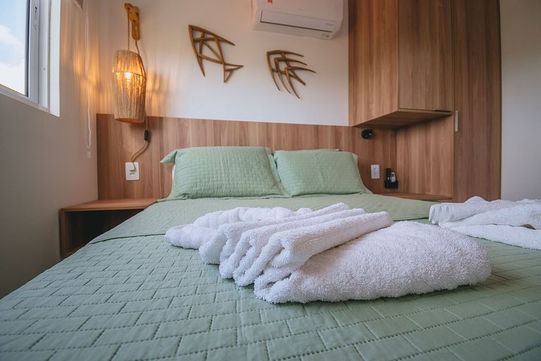 Conforto para 4 com sauna em Porto de Galinhas
