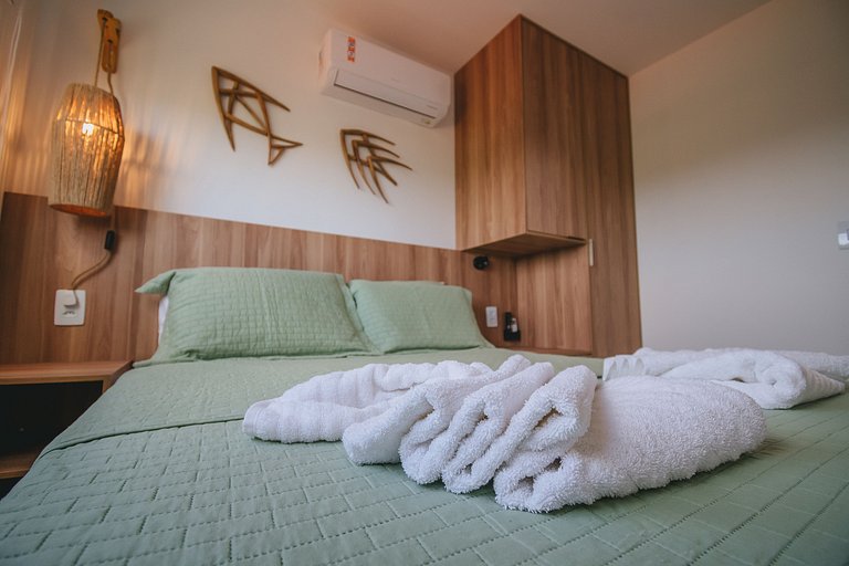 Conforto para 4 com sauna em Porto de Galinhas