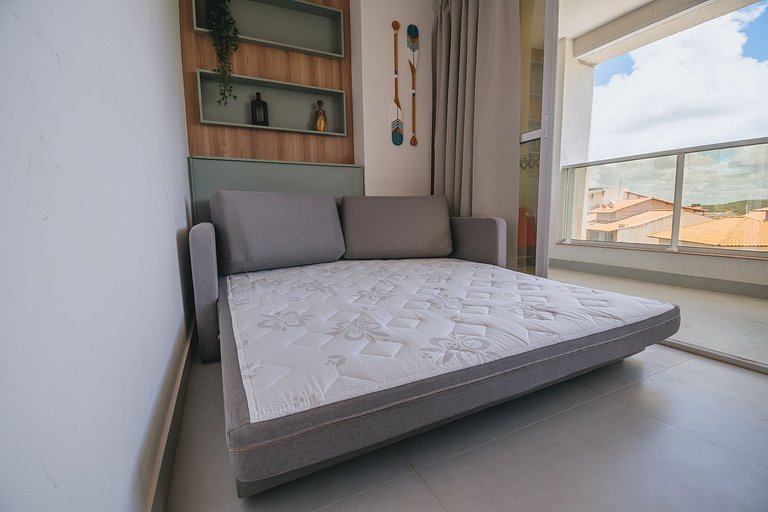 Conforto para 4 com sauna em Porto de Galinhas