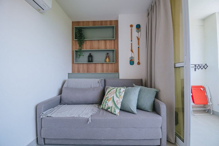 Conforto para 4 com sauna em Porto de Galinhas