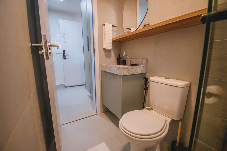 Conforto para 4 com sauna em Porto de Galinhas