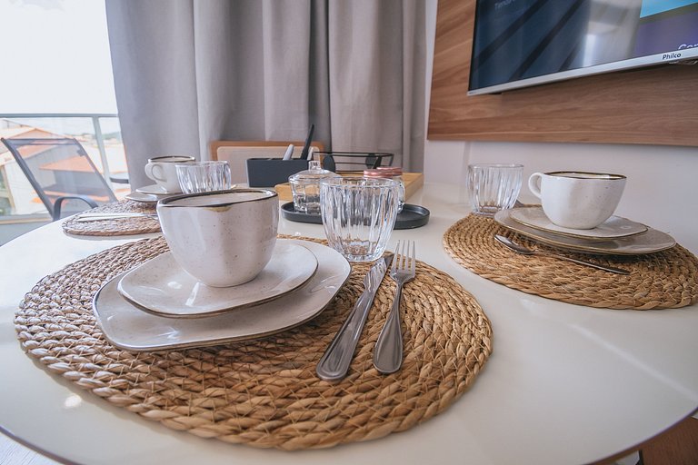 Conforto para 4 com sauna em Porto de Galinhas
