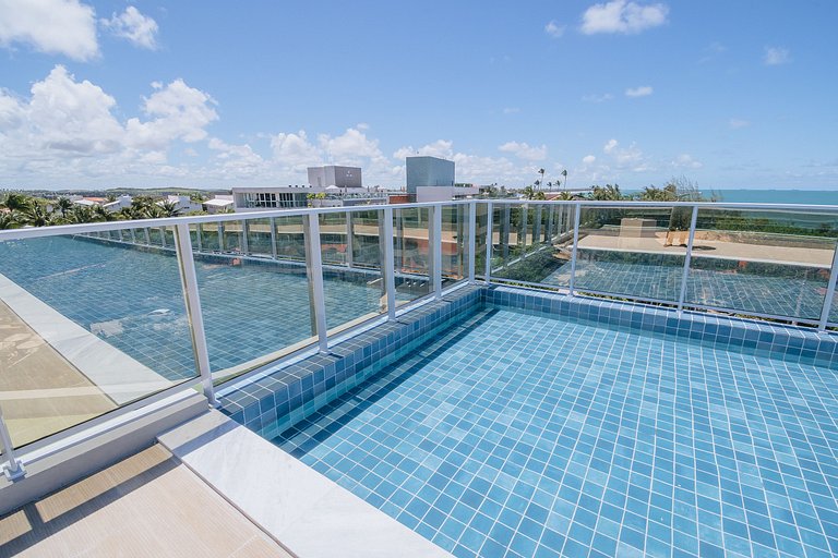 Conforto para 4 com sauna em Porto de Galinhas